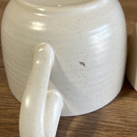 Vintage‎ Franciscan Earthenware HACIENDA GOLD Tea Cups USA Swirl Yellow Speck - Picture 9 of 10